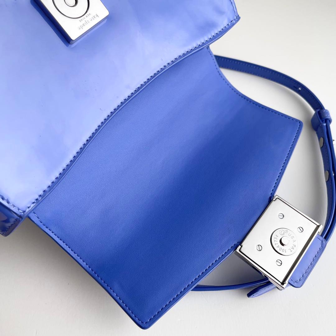 ケイトスペード ハンドバッグ ケイティ パテント トップ ハンドル ほぼ新品