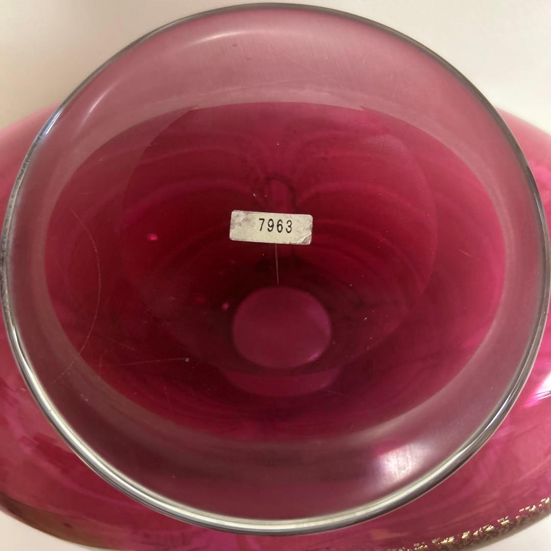 津軽びいどろ　金花　花器