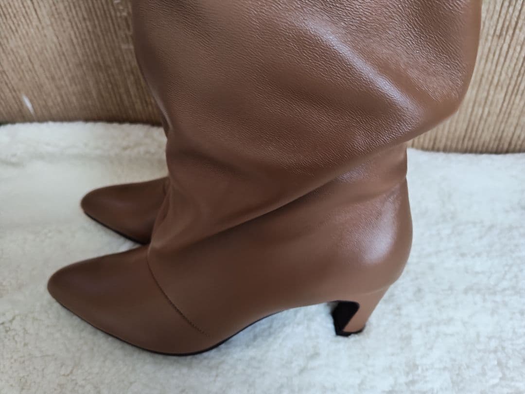 【新品】SLOBE ロングブーツ　ブラウン