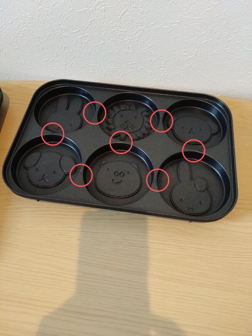 ブルーノ ミッフィーコンパクトホットプレート