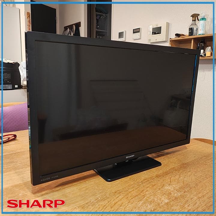 SHARP 24インチ液晶テレビ 2T-C24DE-B 黒 2024年製 保証有