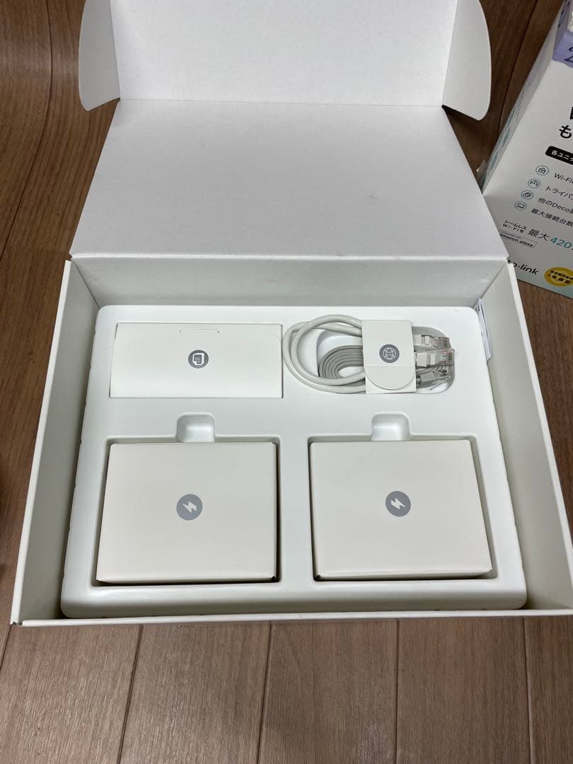 TP-Link Deco M9 Plus メッシュWi-Fiルーター 2台セット