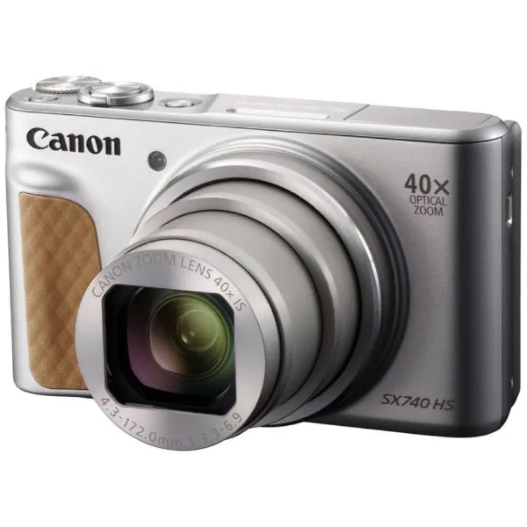 カメラ　PowerShot（パワーショット） SX740 HS（シルバー）