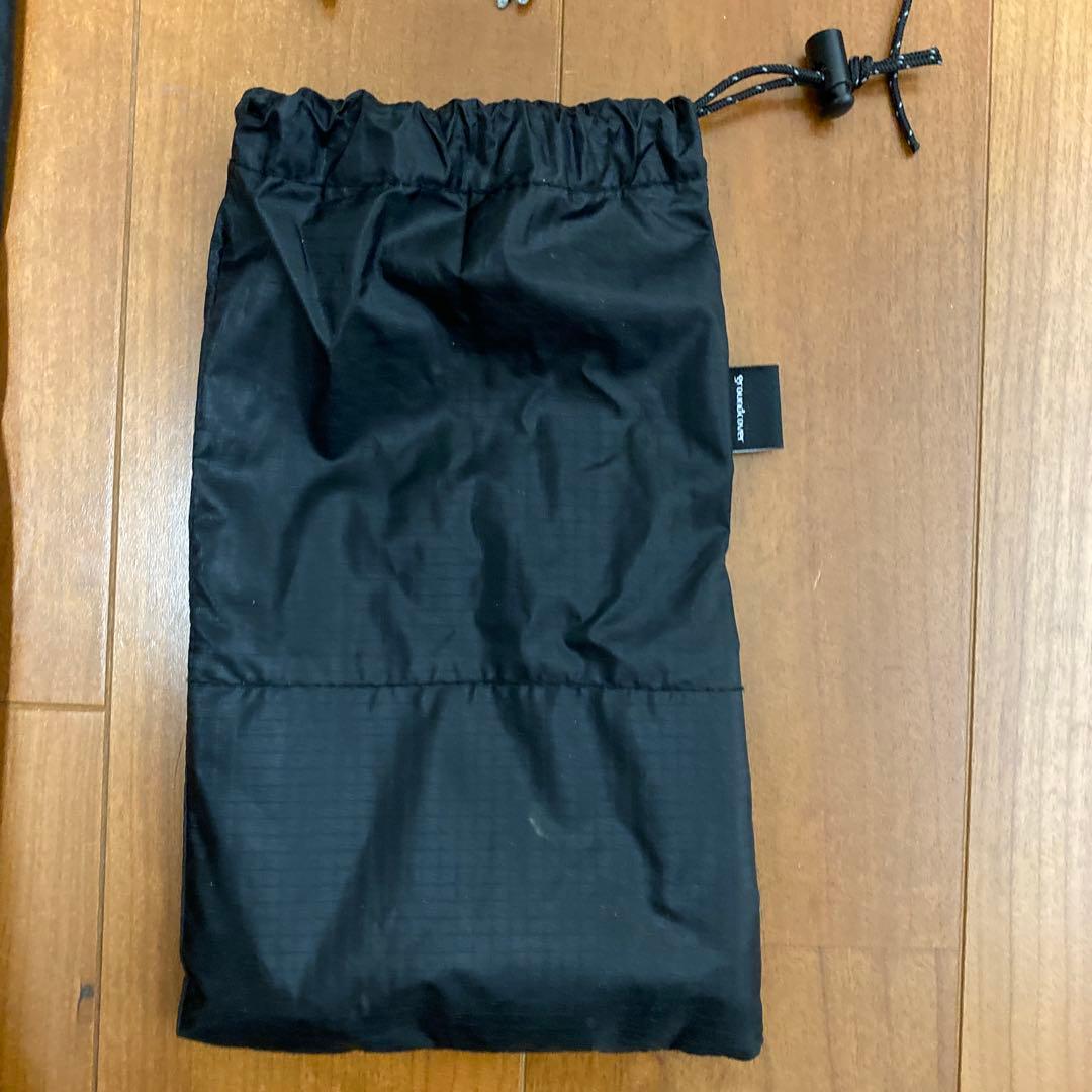 グランドカバー　ACORN HOUSE 3.45 ブラック　グランドシート付き