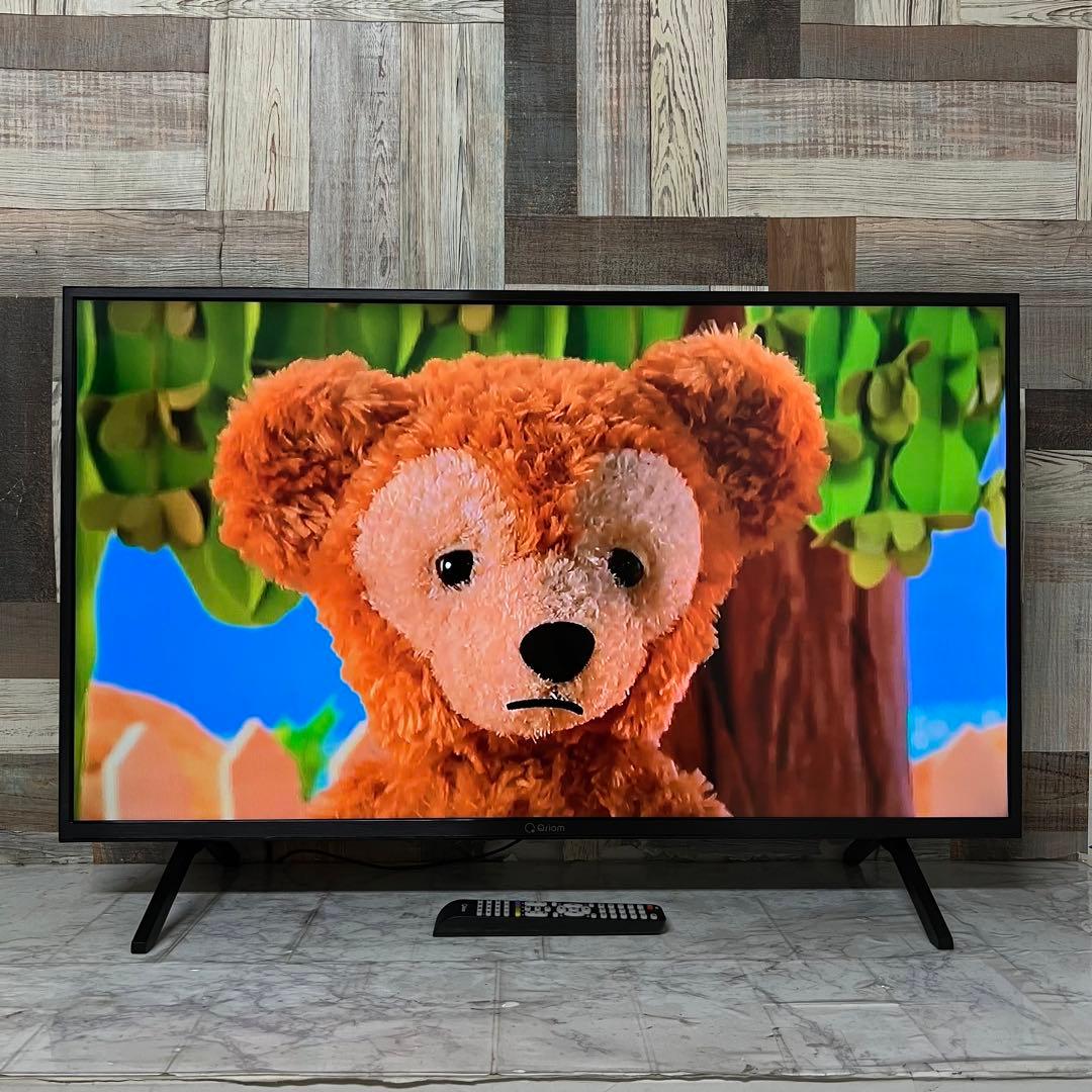 即日受渡❣️全国送料込2年前購入40V型山善液晶テレビ裏番組録画 外付HDD録画