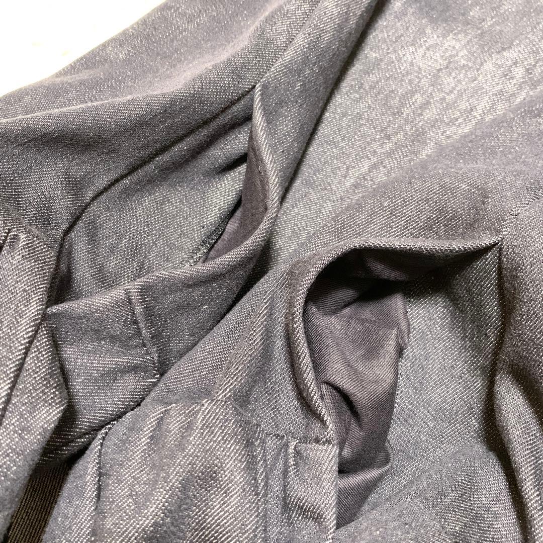 美品✨フォクシーニューヨーク デニム ギャザー ワンピース 2way 40