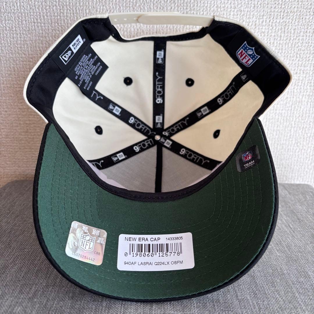 【海外限定】ニューエラ 9FORTY Aフレーム NFL レイダース ペイズリー