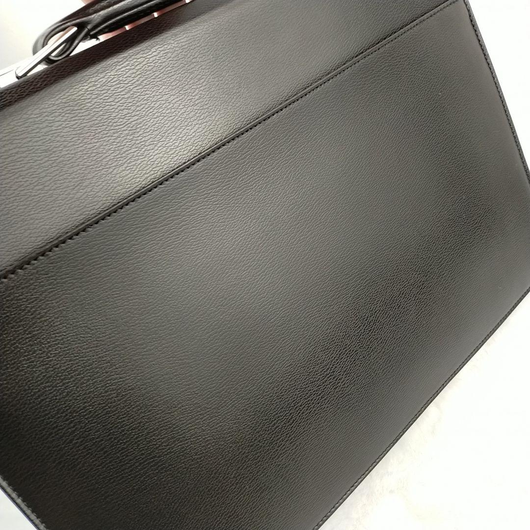 ✨️極美品✨　dunhill　ビジネスバッグ　黒　レザー　ロゴ