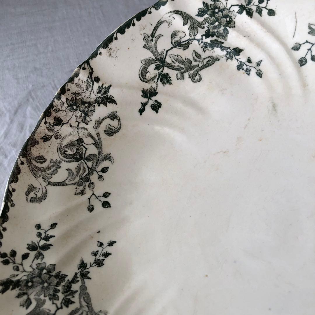 時の色香が美しいコンポティエ　エミールブルジョワ　フランスアンティーク