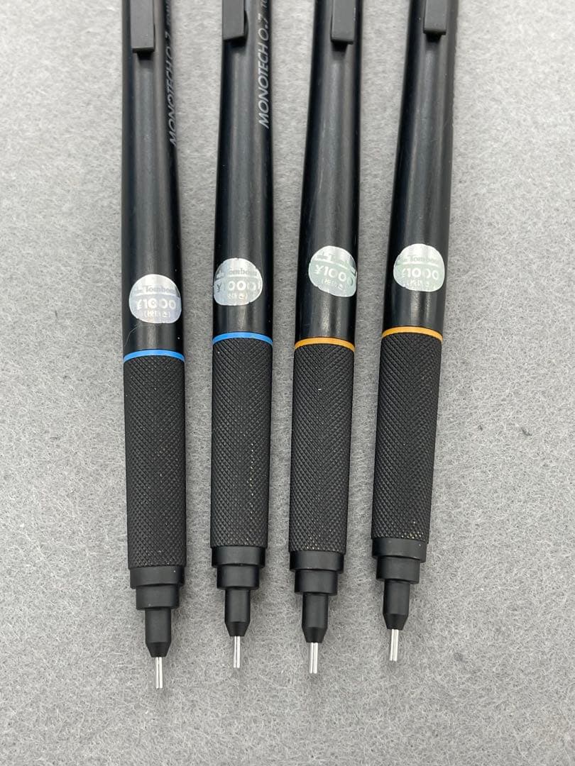 トンボ　モノテック、ぺんてる グラフ1000 シャープペン 計９本（内３本不良）