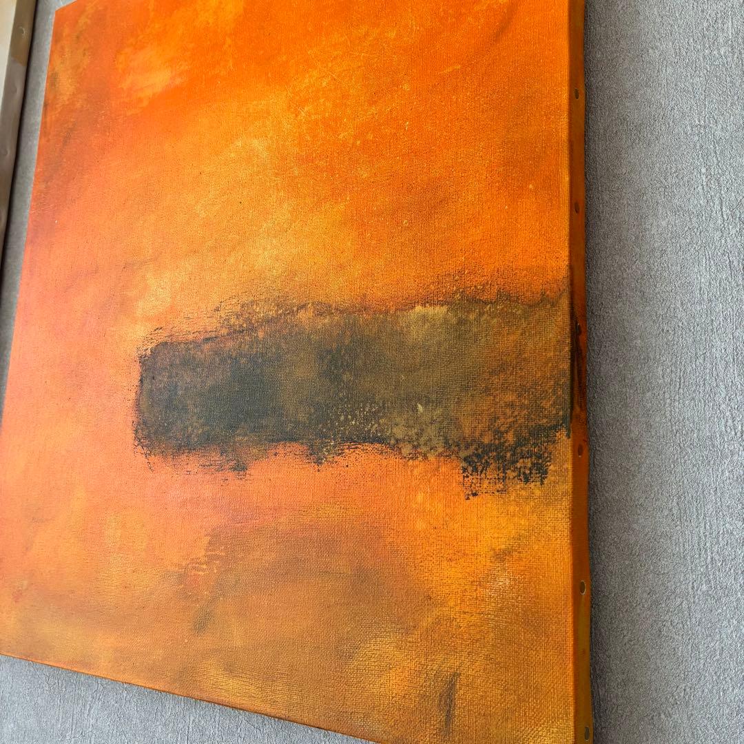 現代アート　53×45.5㎝　2枚セット　モダン　アートパネル　インテリア　絵画