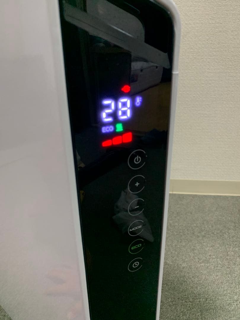 デロンギ　コンベクターヒーター　HXJ60L12-WH 2023年購入