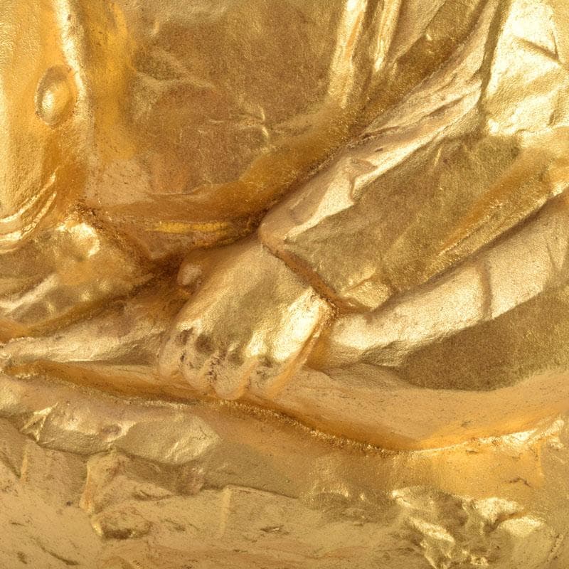 北村治禧作　古銅鍍金　福寿恵比寿像　限定130/400　共箱　M　8589A