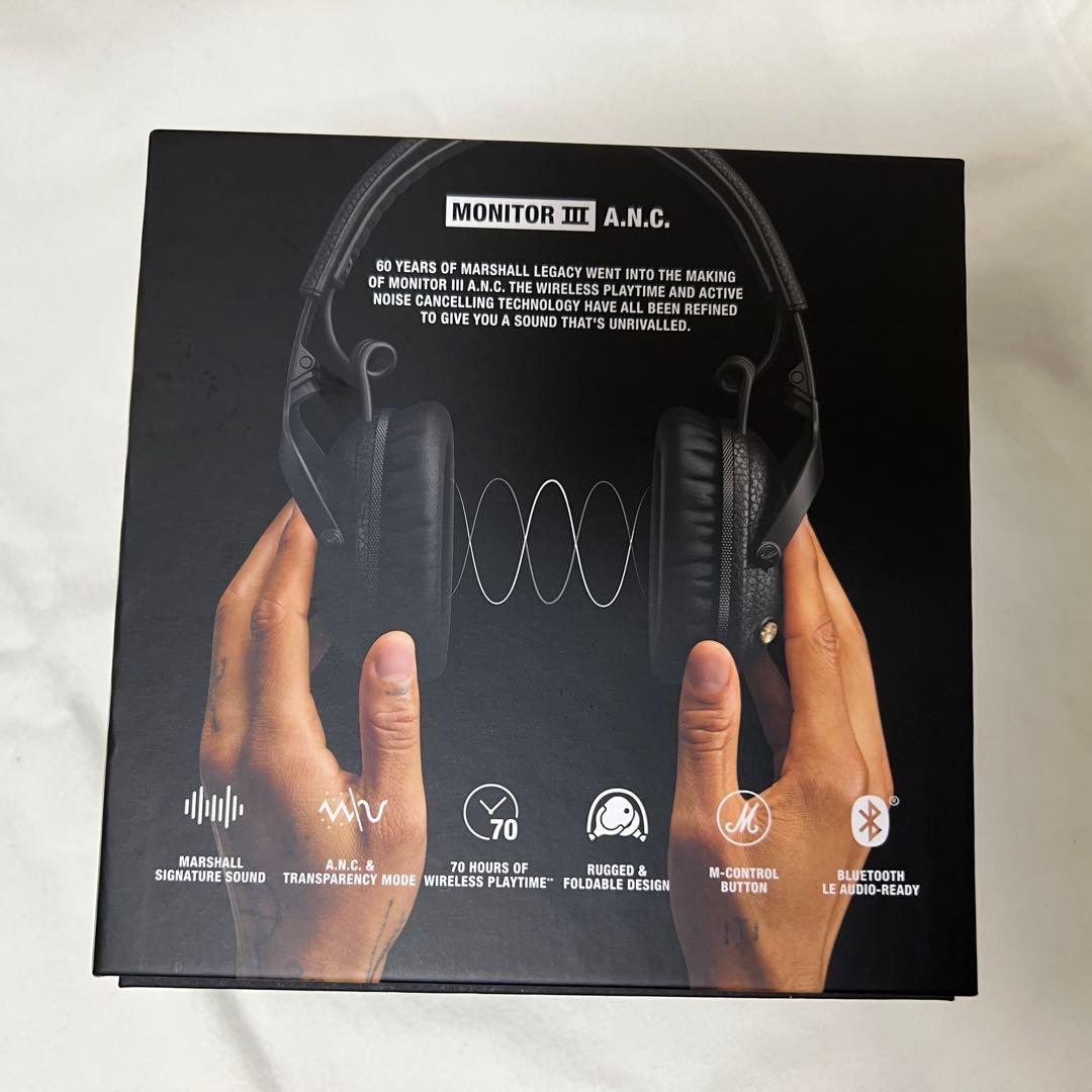 Marshall Monitor III A.N.C. ワイヤレス ヘッドホン