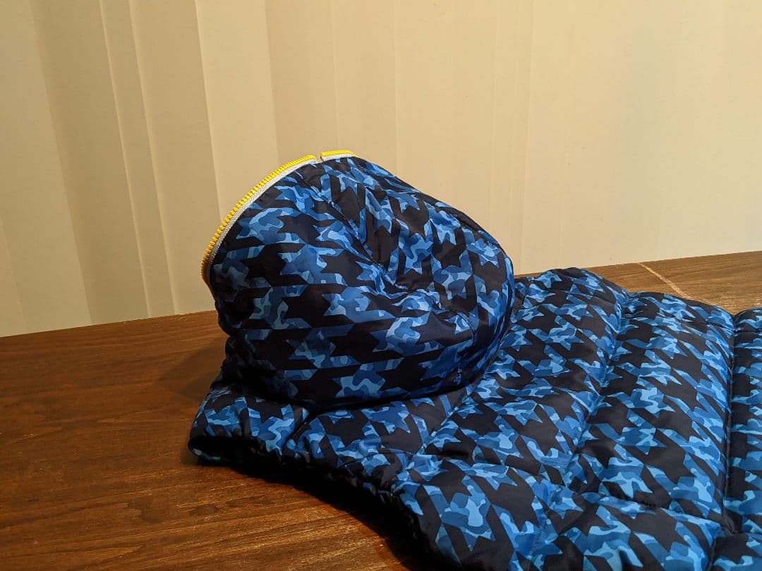 KAPPA GOLF　ダウンベスト　カッパ　総柄　フード　パーカー　ジャケット