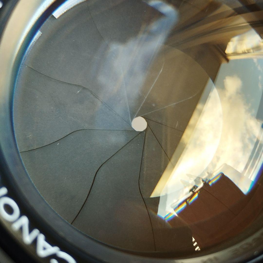 キヤノン　レンズ　50mm F1.4　L39マウント　 純正前後キャップ付き