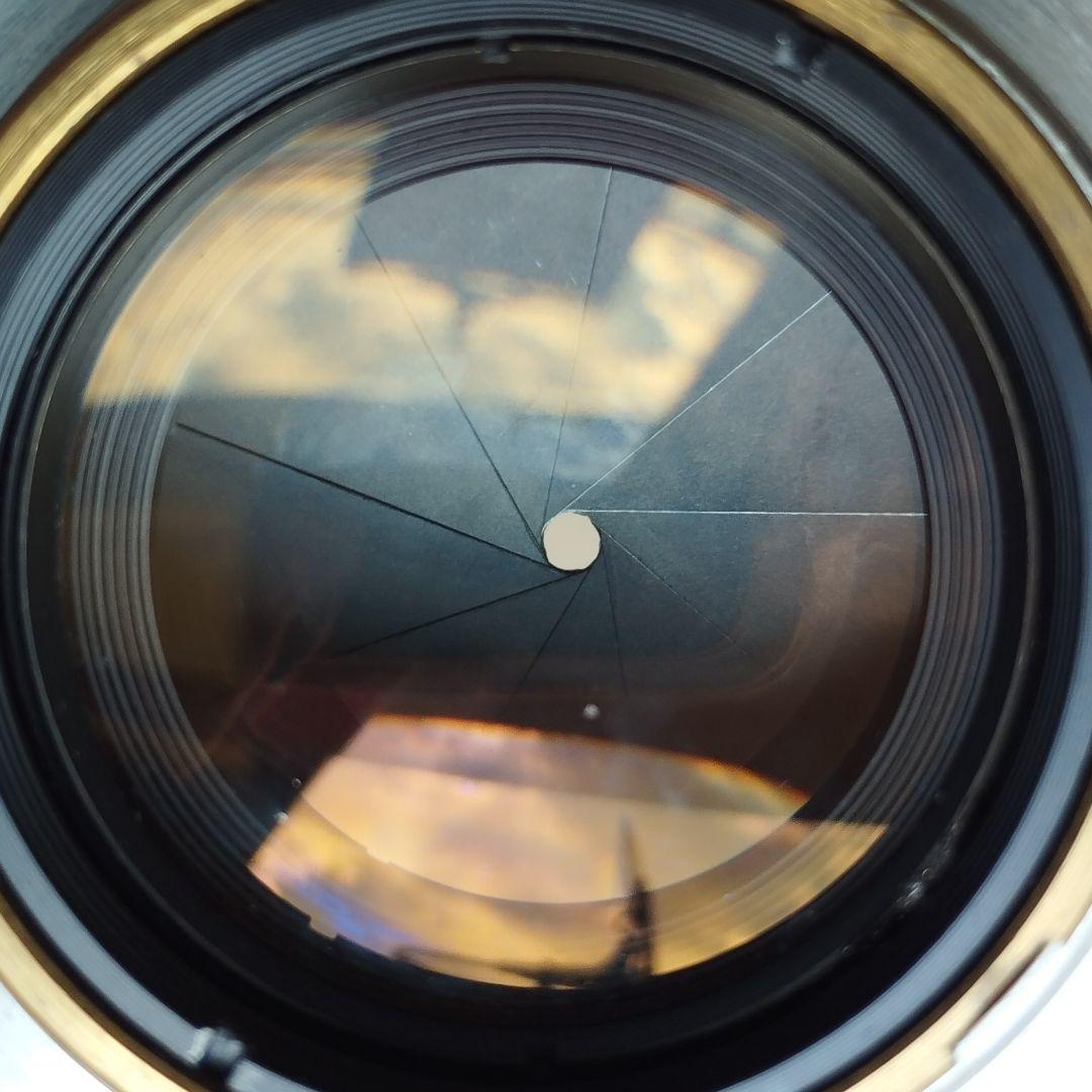 キヤノン　レンズ　50mm F1.4　L39マウント　 純正前後キャップ付き