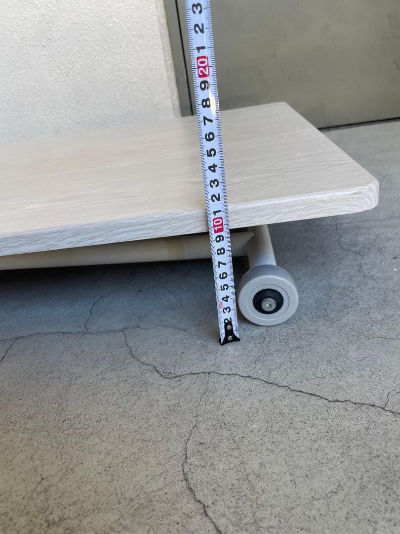 ガス式　昇降テーブル　リビング　ダイニング　ニトリ　ホワイト