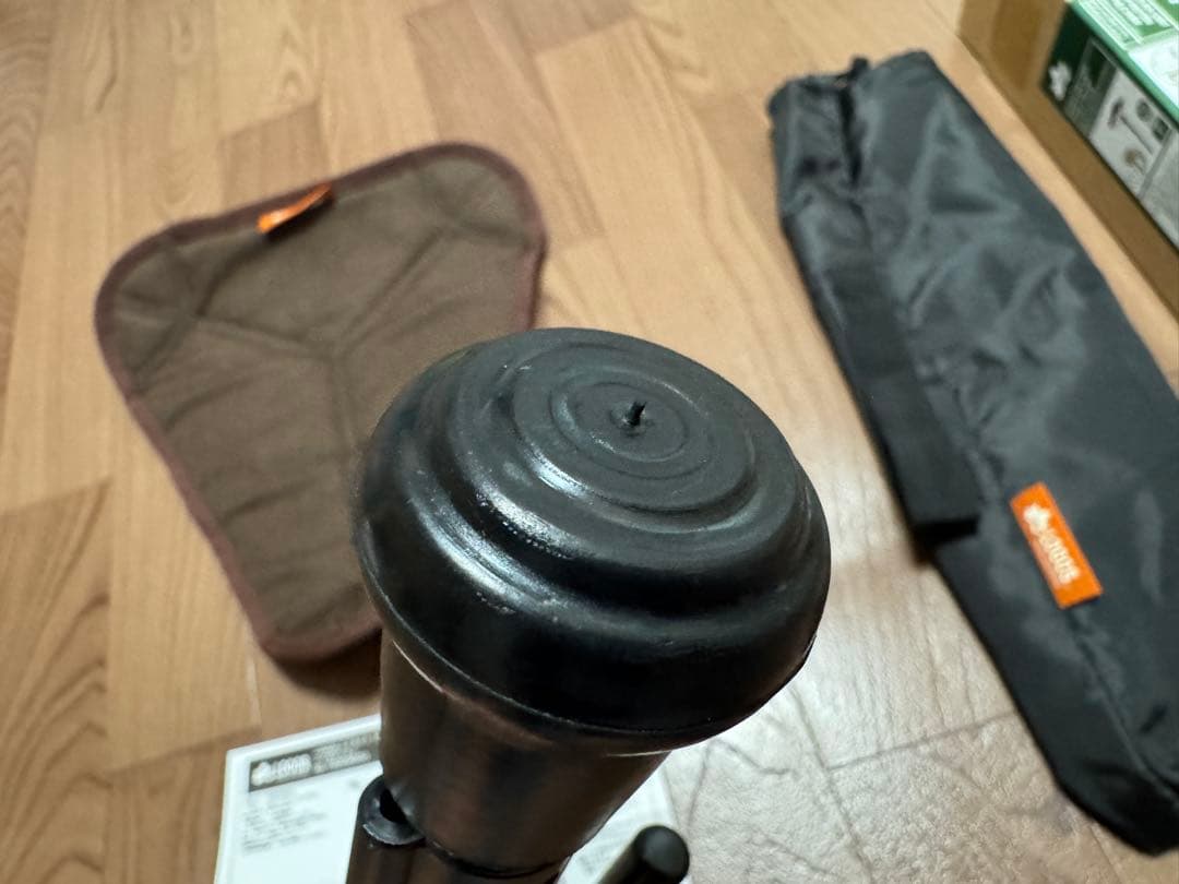 【未使用（開封は済）】 LOGOS エアライト 1ポールチェア・ハイポジション