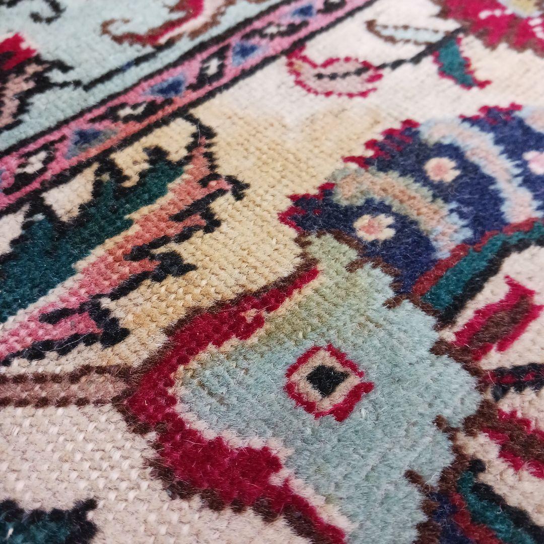 Y2023 ペルシャ絨毯 ウール 手織り 特大 412×313㎝ 工房サイン