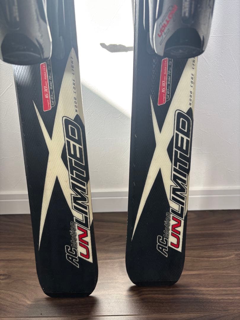 Volkl アンリミテッド AC ビンディングセット　163cm