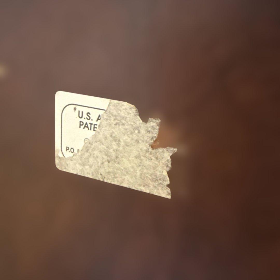 レア　ダークブラウン ジュエリーボックス ミラー付き