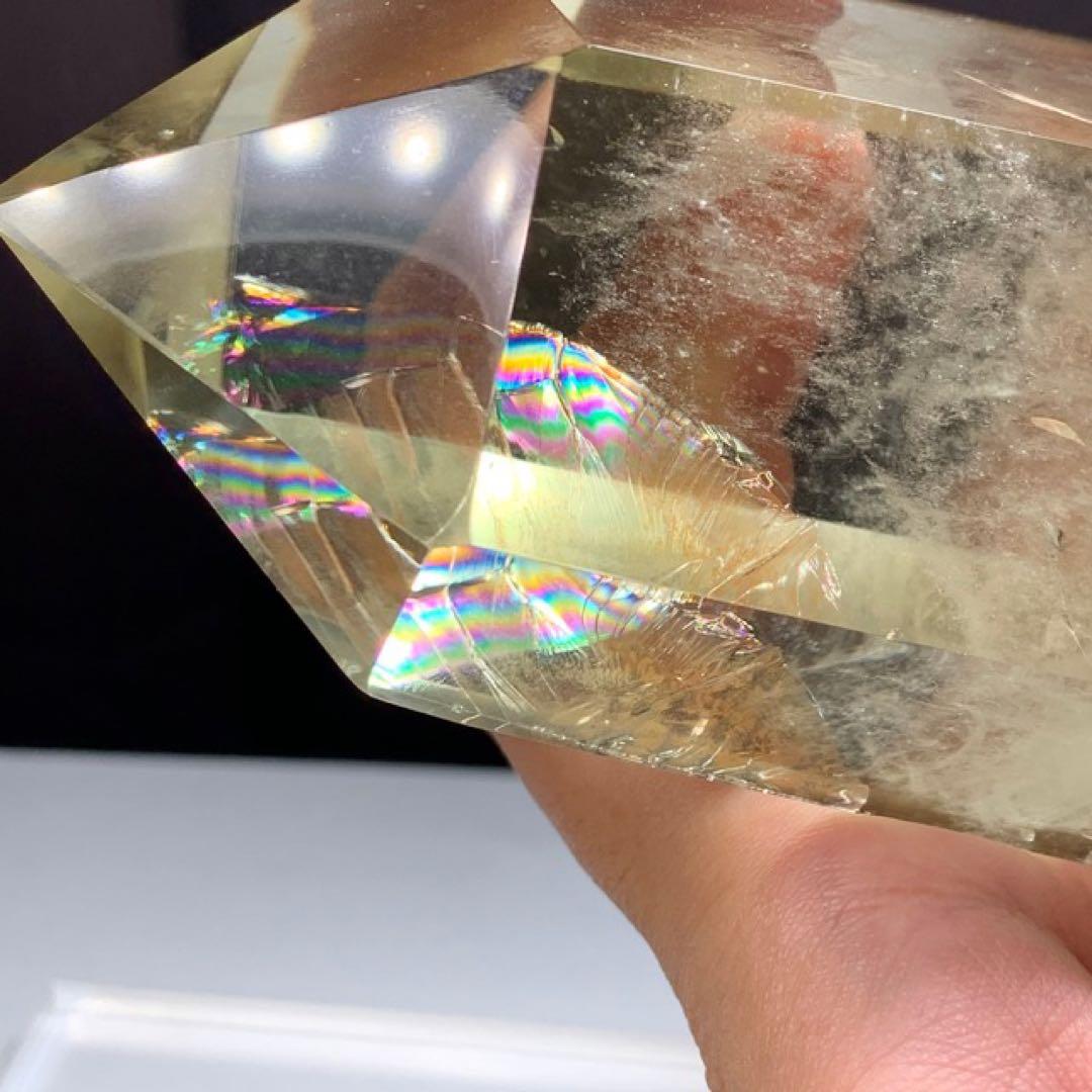 ALLSALE☆虹あり☆エンジェルラダーシトリンポイント