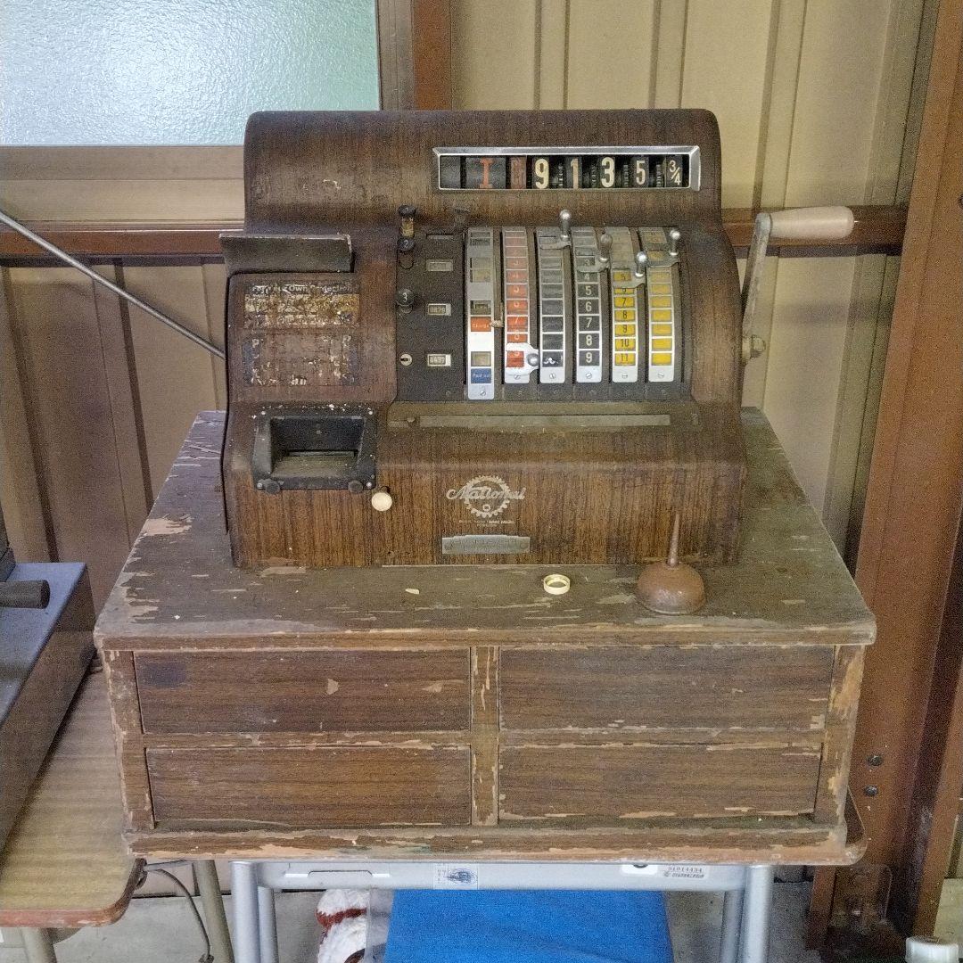 超古いイギリスで使われてたレジスター 値引きしますよ!