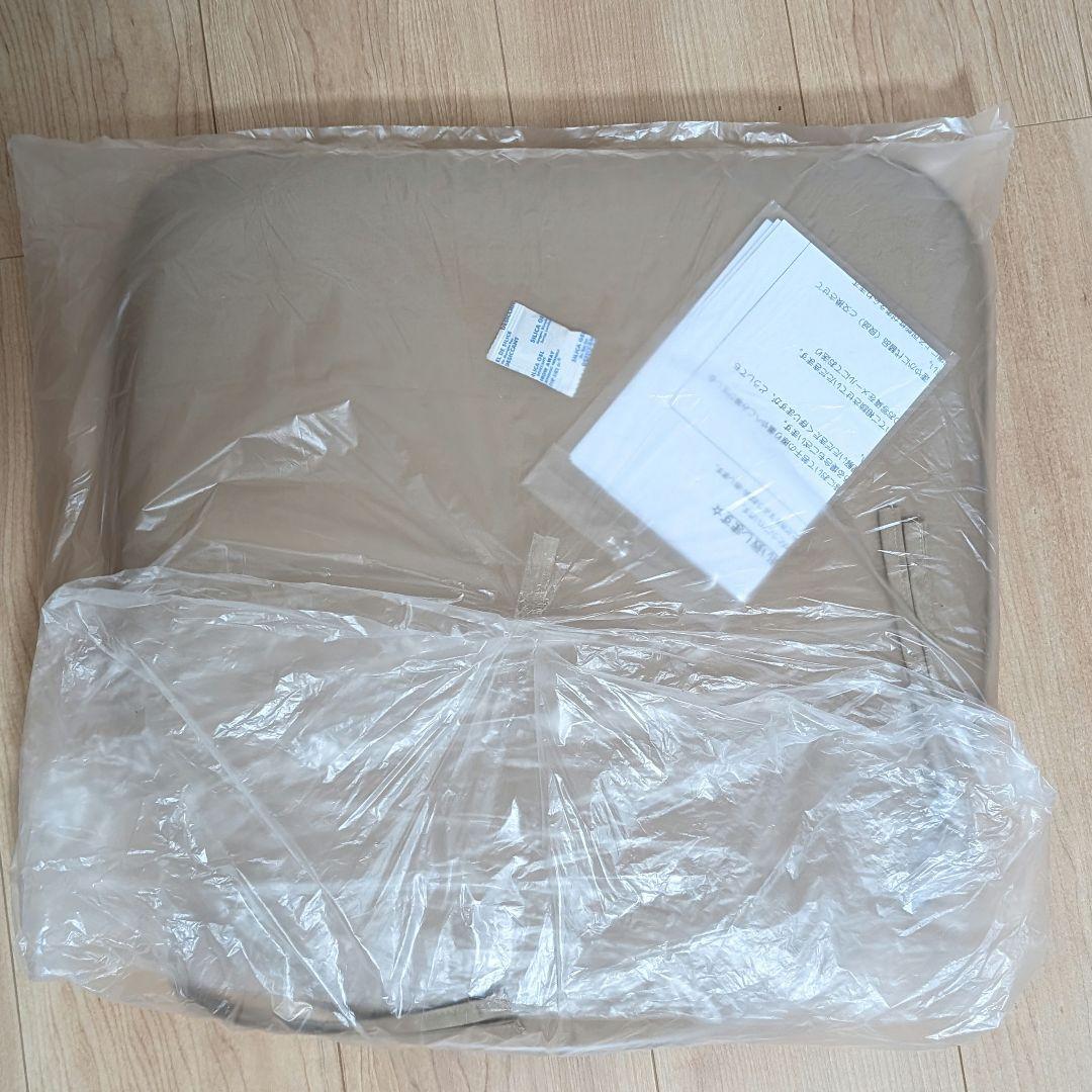 【未使用】 ラタン　回転座椅子　ロータイプ　1脚 ベージュ クッション