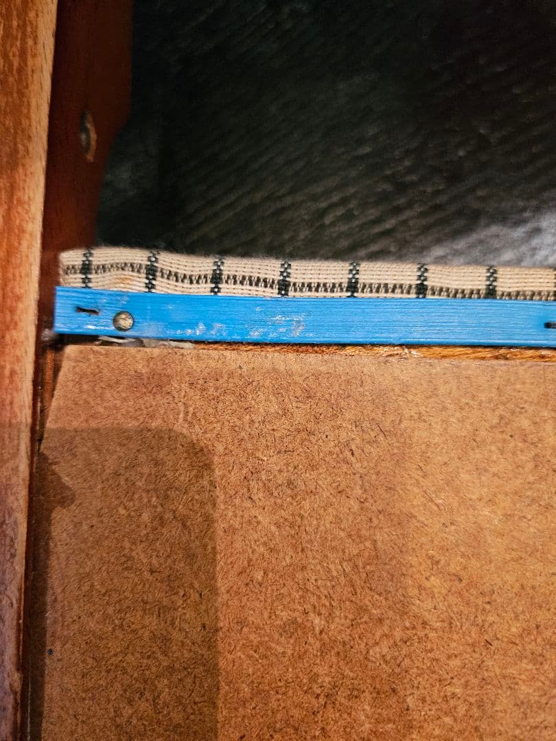 座椅子　椅子　ストライプ　チェア　希少　レア　昭和レトロ　アンティーク