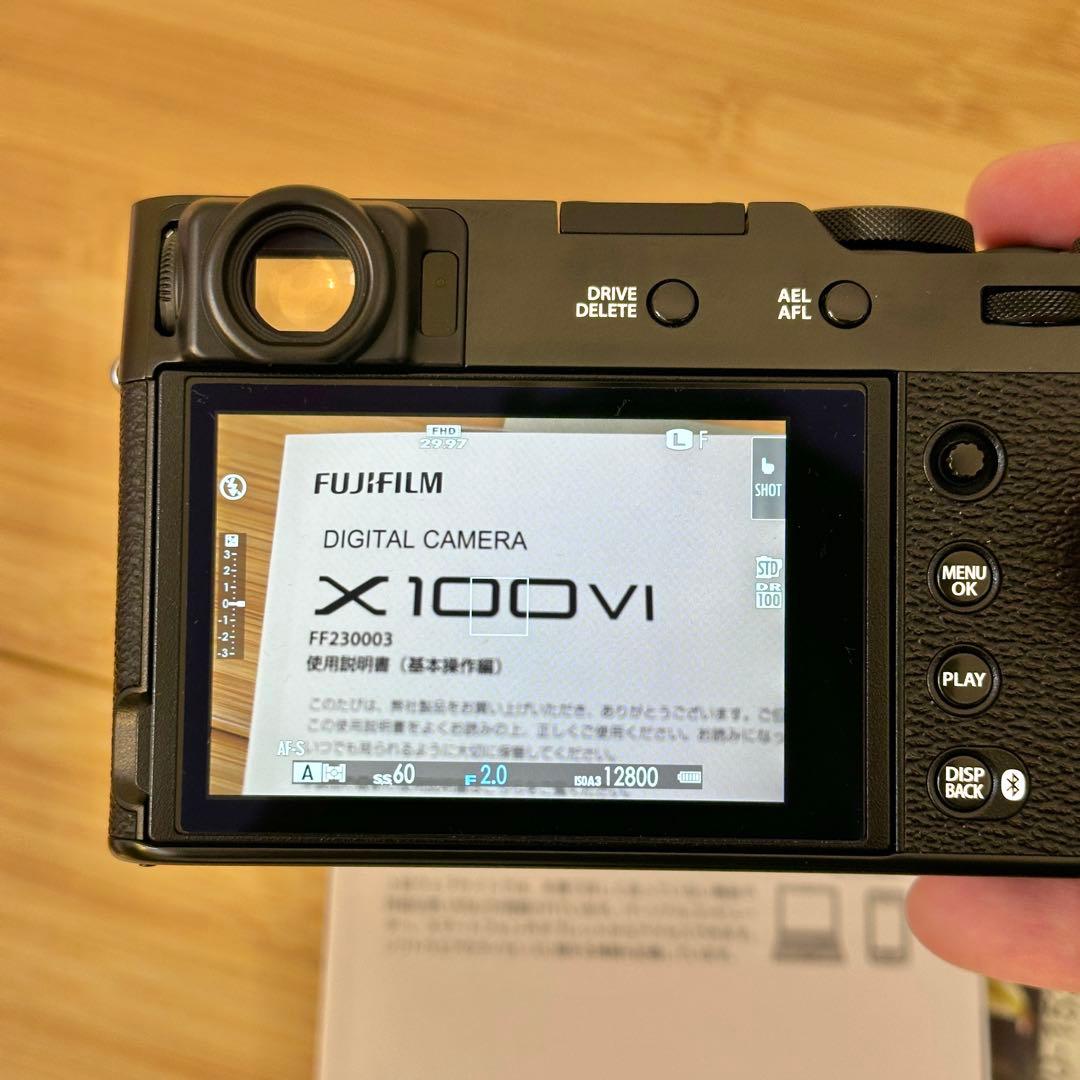 【美品】FUJIFILM X100VI ブラック