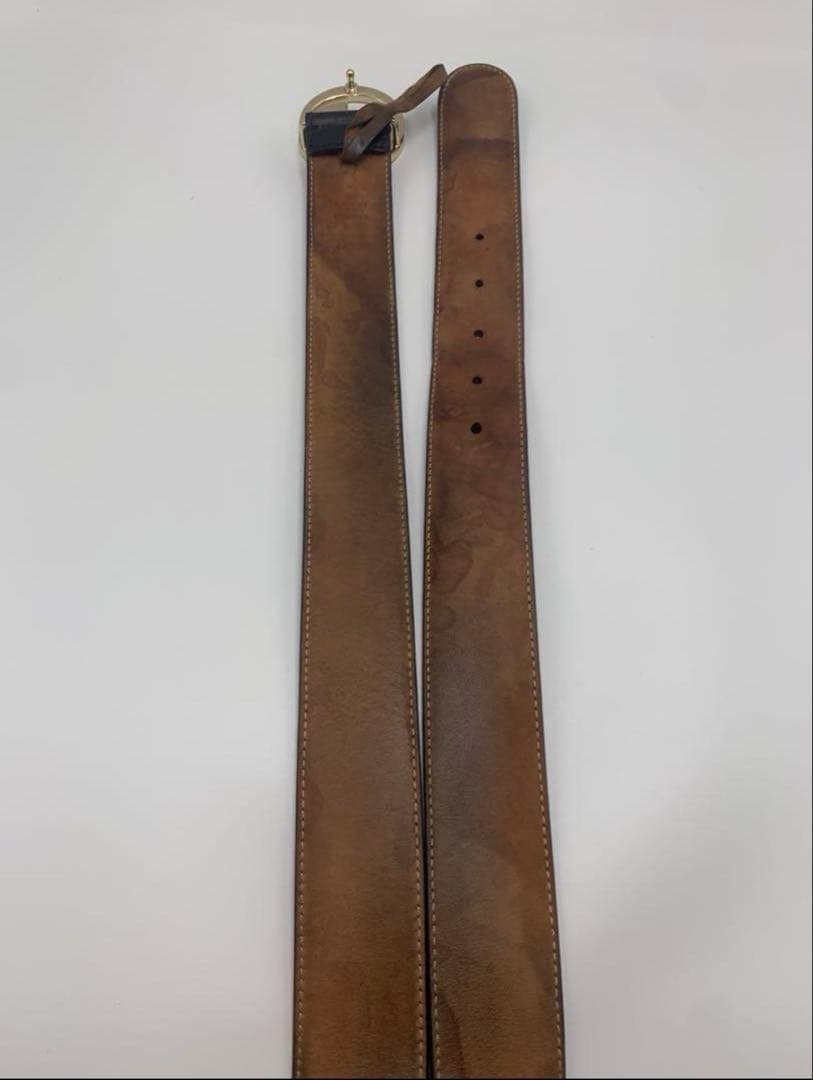 GUCCI グッチ ベルト CWC1G ブラック レザー インターロッキングG