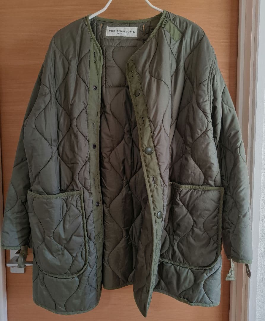 シンゾーンフィールドパーカー34 キルティングライナー付き