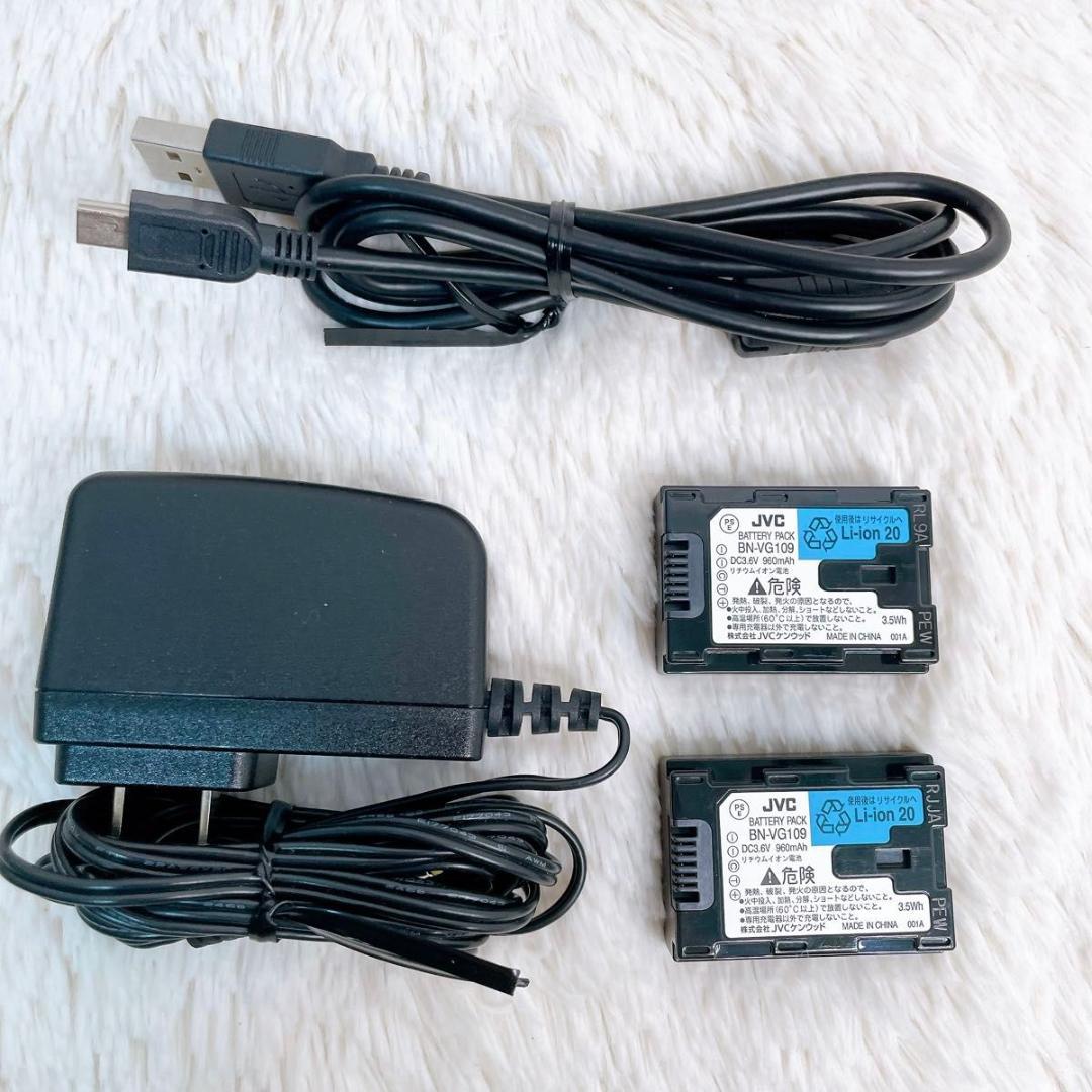 【極美品】 JVC BabyMovie GZ-N5 ブルー 内蔵メモリー32GB