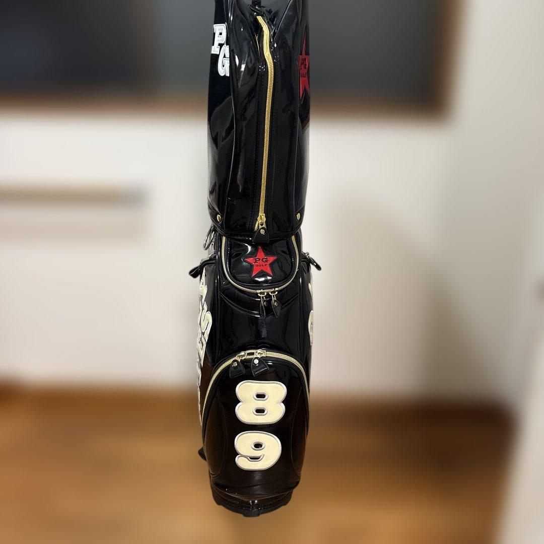 PEARLY GATES キャディバッグ　黒