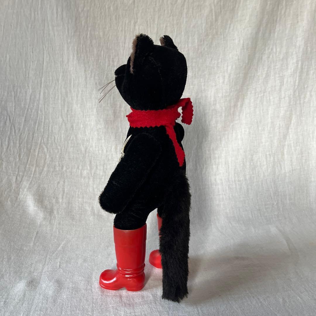 アンティーク　ドイツ　グリズリー社　黒ねこ