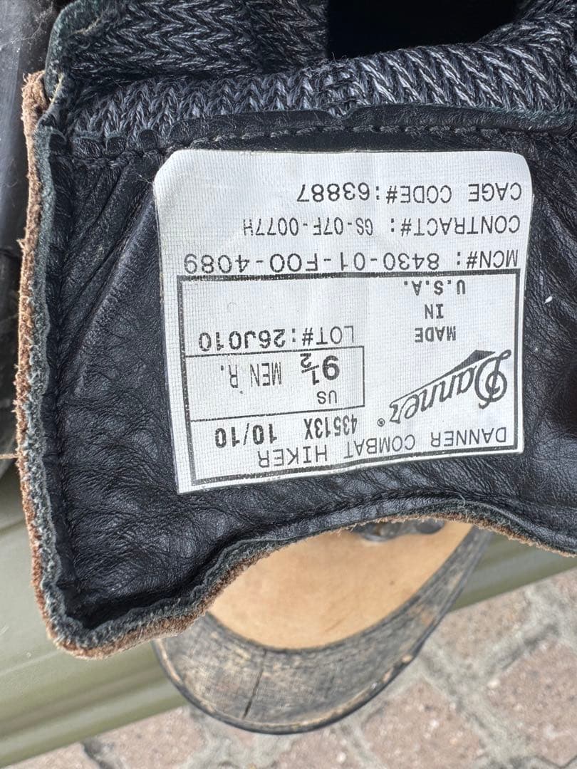 オ*ー様 ダナー　MADEI N USA Danner Combat Hiker