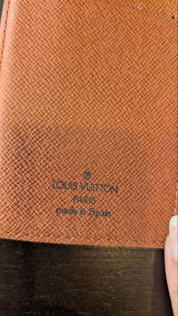 Louis Vuitton ルイ・ヴィトン 手帳カバー モノグラム