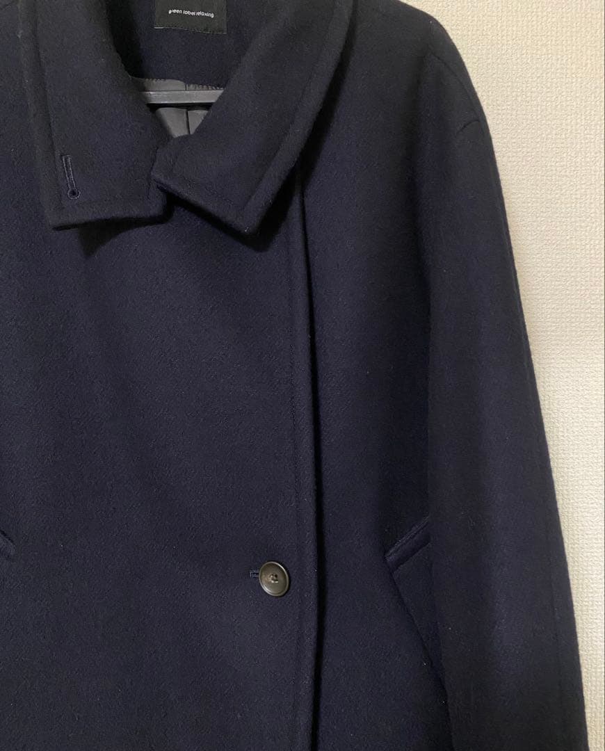 グリーンレーベルリラクシング SPINTOメルトンスタンドカラーコート