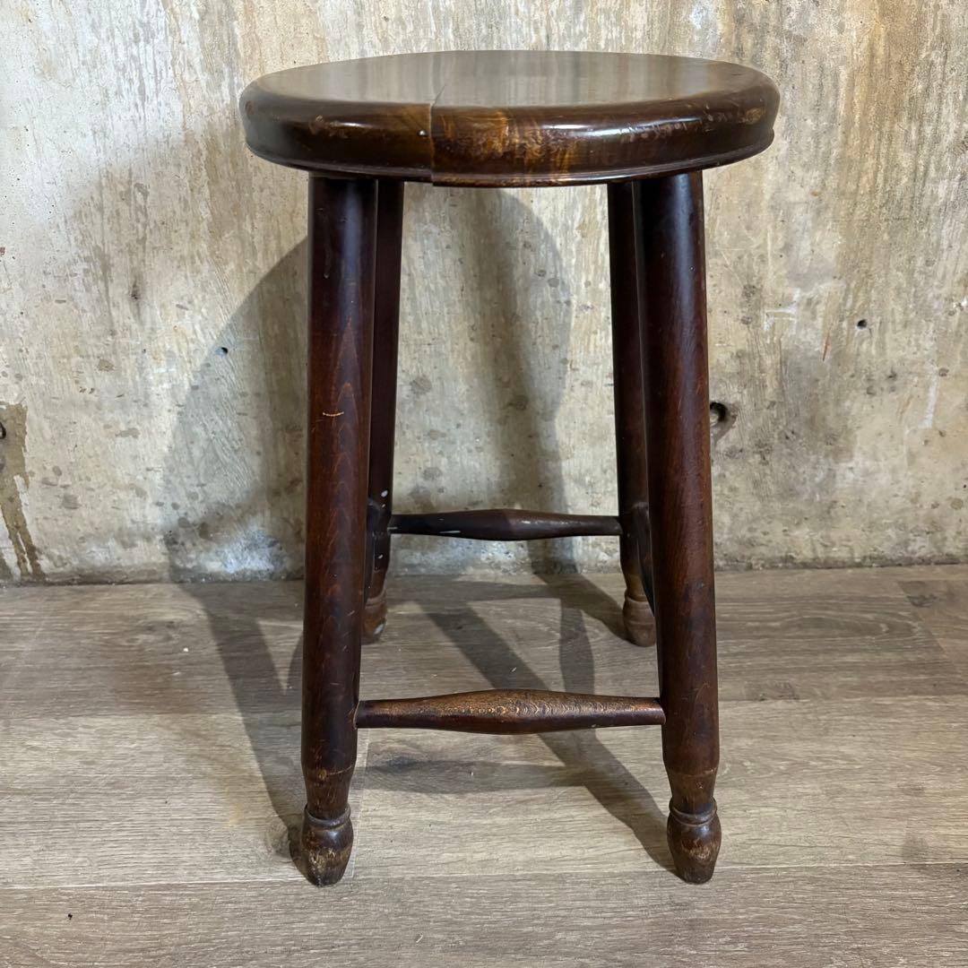 ヴィンテージ　スツール　ラウンドスツール　②