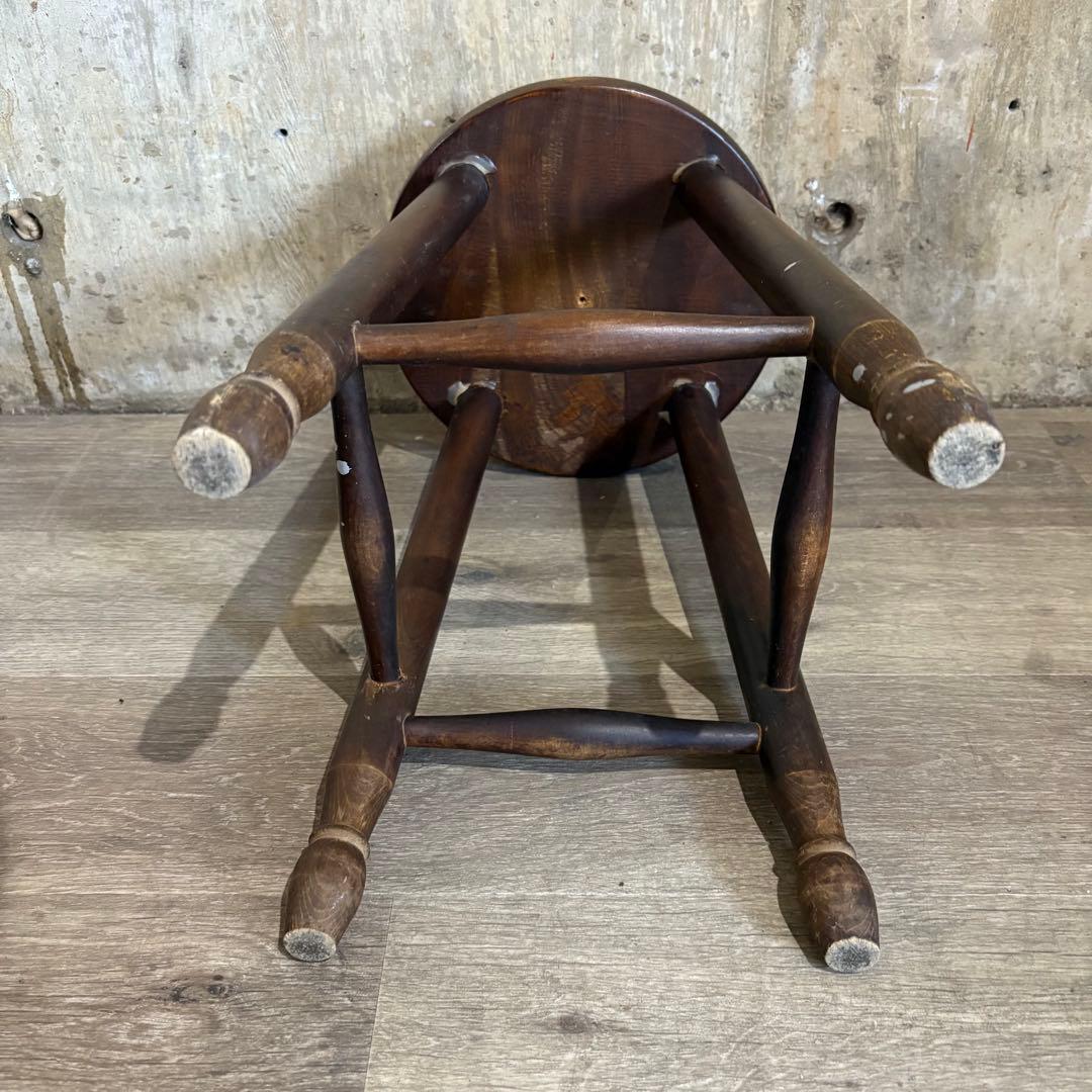 ヴィンテージ　スツール　ラウンドスツール　②