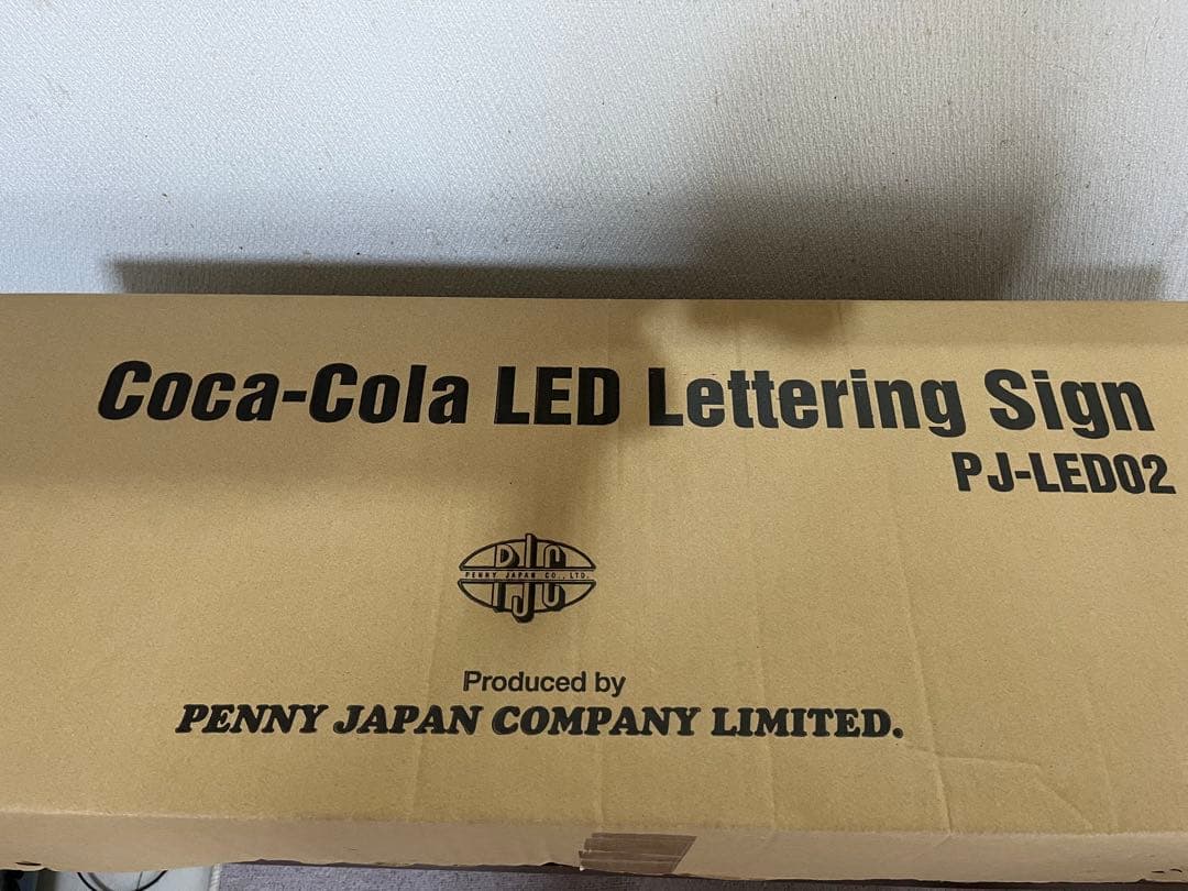 コカコーラLEDレタリングサイン ＰＪ-LED02