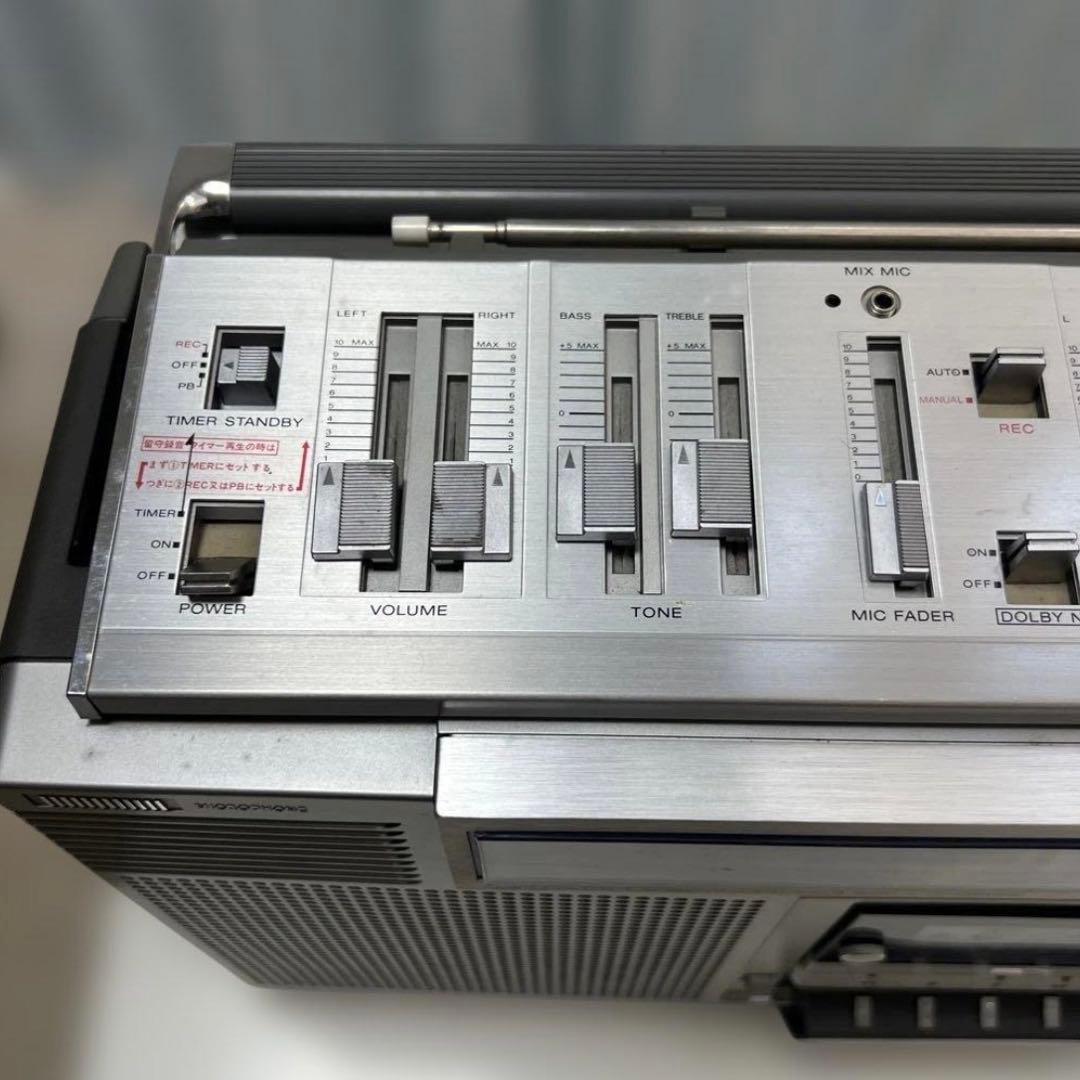 SONY ステレオカセットコーダー CFS-D7 FM/AMクロック 取説付き