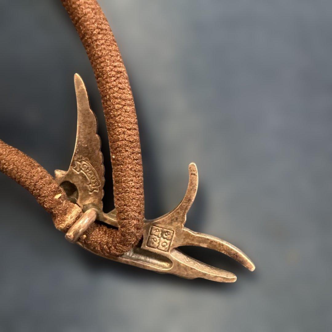 ルードギャラリーブラックレベル×カオスデザイン　シルバースワロー　ヘアゴム