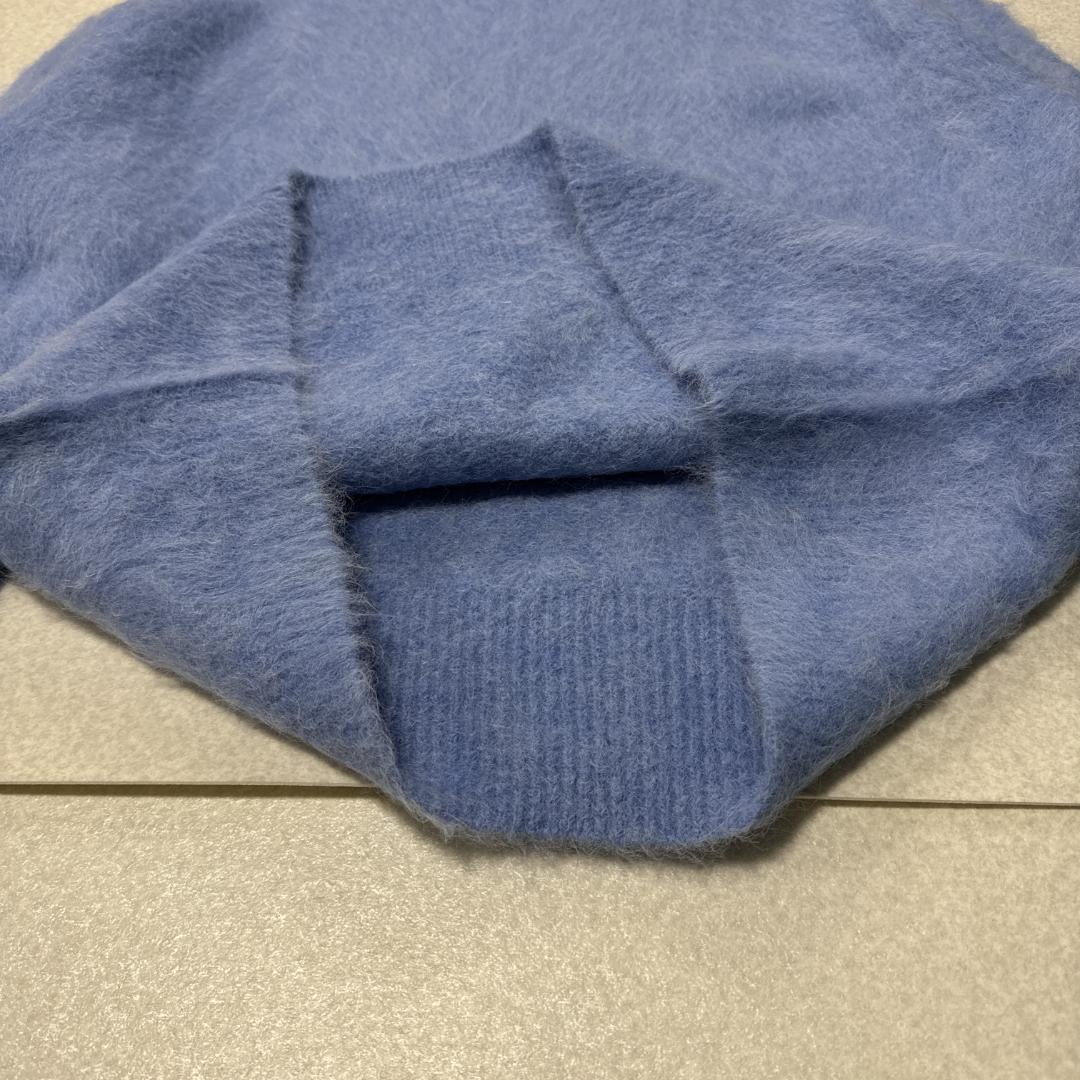 新品タグ⭐️シュテルンベルグ STERNBERG アルパカニット ブルー L