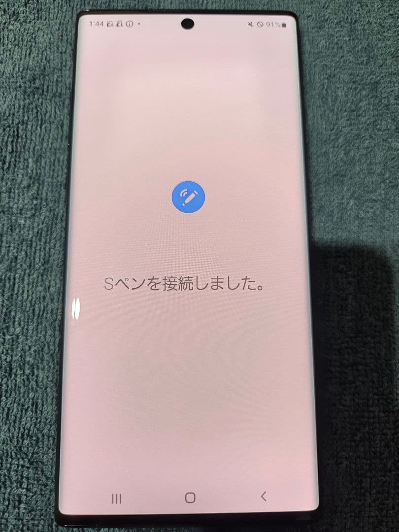 スマートフォン本体 Samsung Galaxy note10+ SC-01M Aura Black