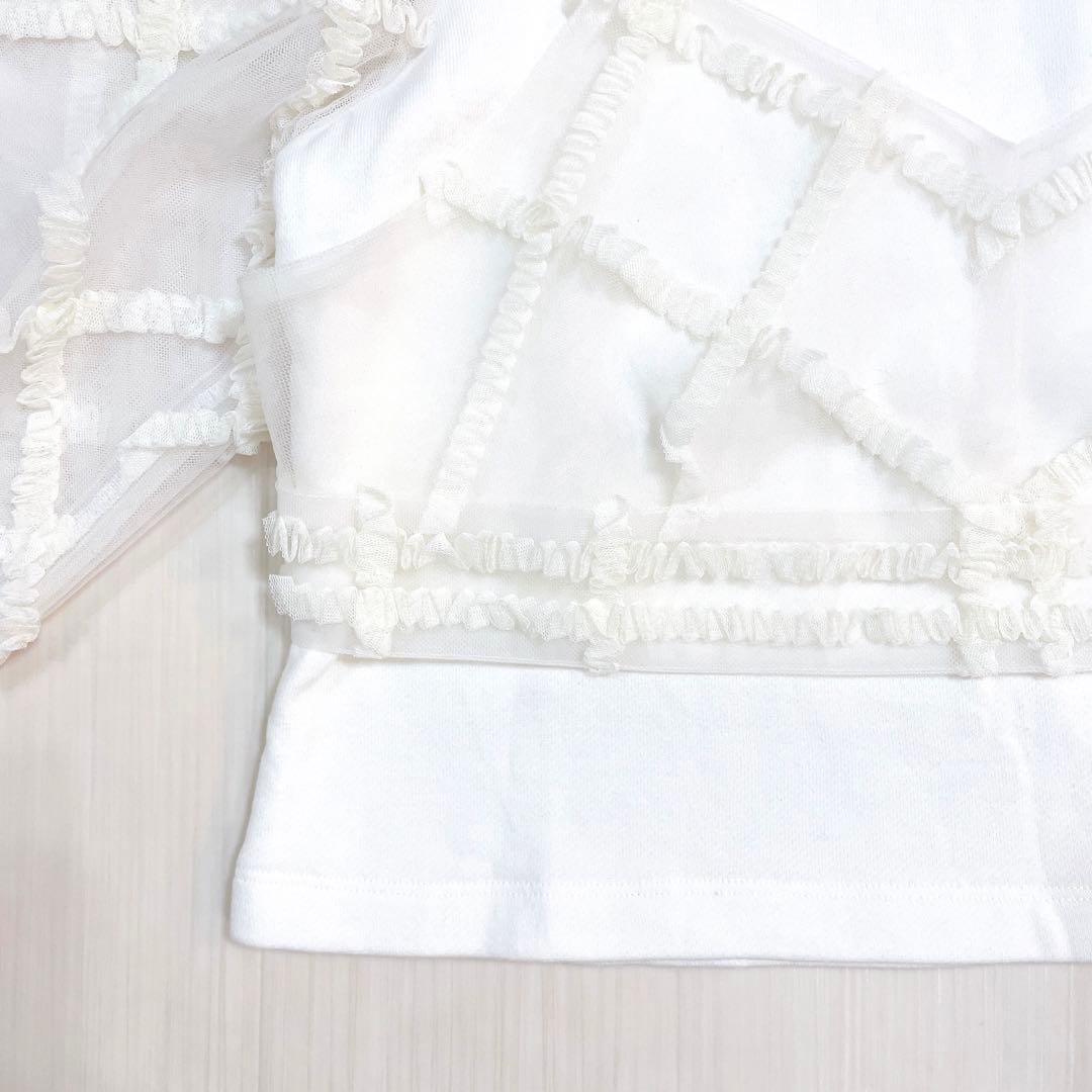 美品✨ブルーレーベルクレストブリッジ チュールビスチェ/トップス セットアップ