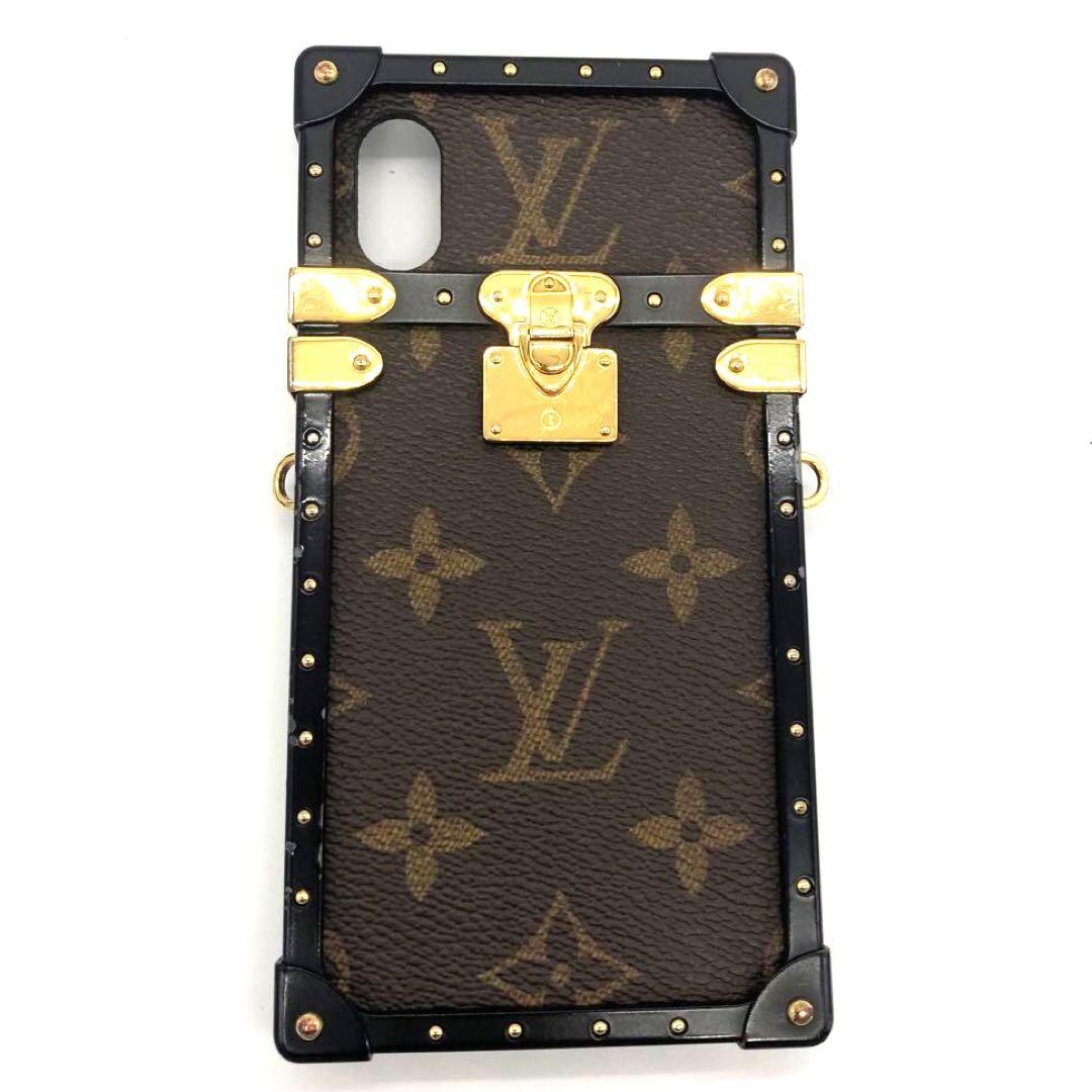 極美品✨ルイ ヴィトン モノグラム アイ トランク iPhoneケース