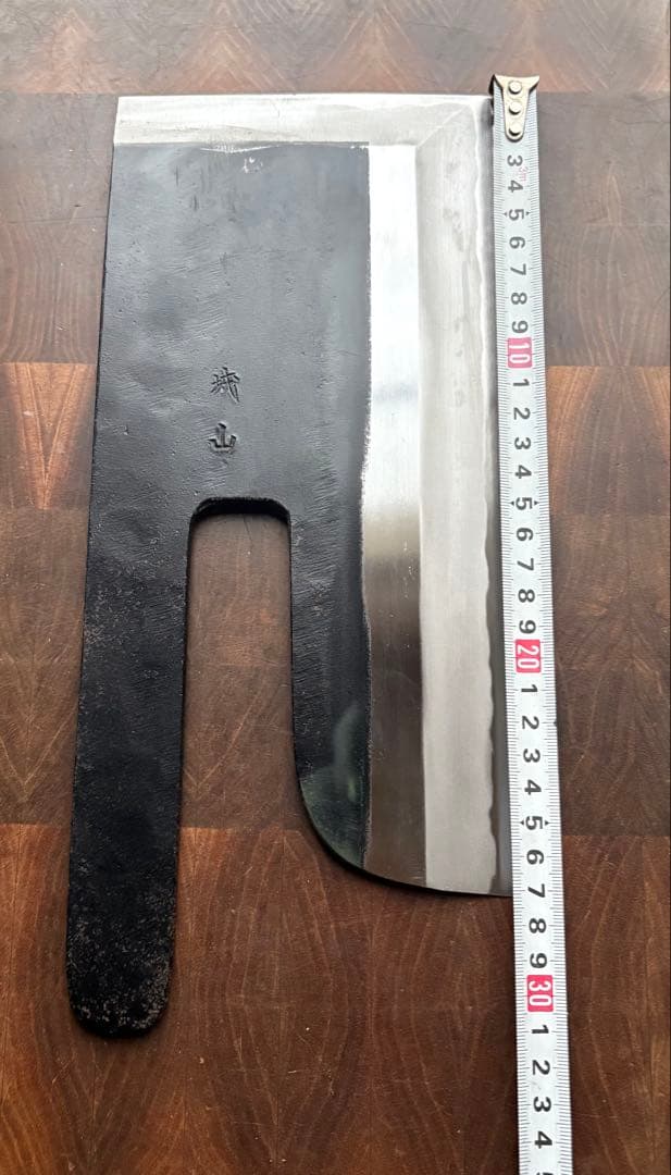 堺打刃物　城山刃物　麺切り　270mm 9寸　包丁　蕎麦切り　和包丁　白鋼