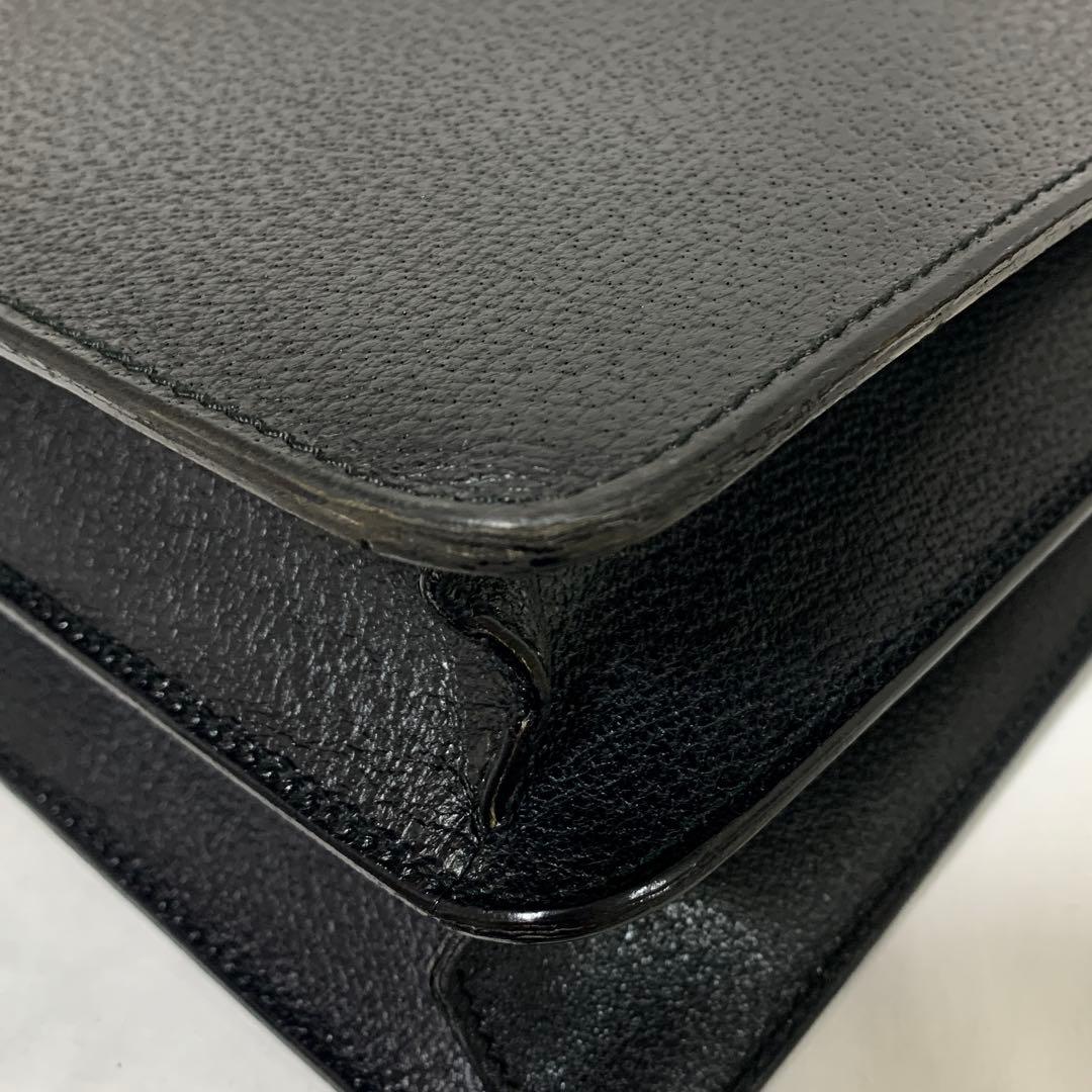 【バンブー】オールドグッチ　OLD GUCCI　ビジネスバッグ　ブリーフケース